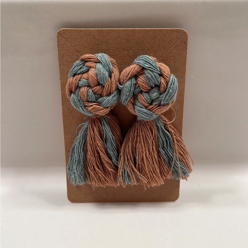 Handmade Macrame Earrings